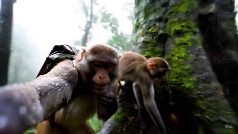 "Tinku Gaya Trekking Ek Ladki Ke Saath 🐵🥾❤️ | Jungle Mein Masti | Funny Vlog 2025"