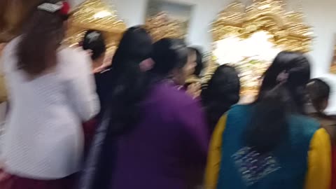 Saṅkīrtana-yajña at Govinda Temple, ISKCON, Antwerp, Belgium