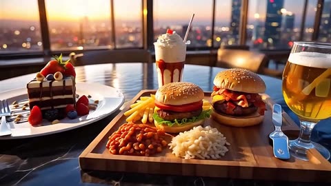 The Ultimate Dinner Table Goals: Burgers, Hot Dogs & More!