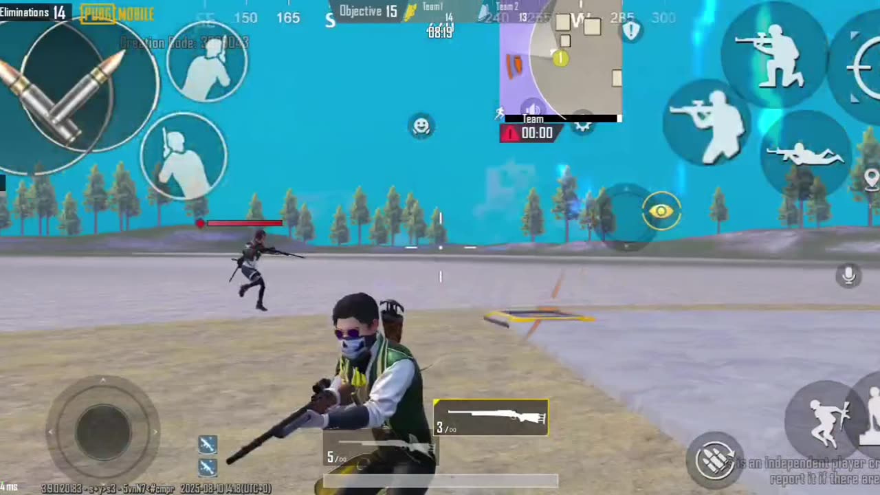 🔥 WOW Map 1v1 M24 Sniper Showdown – Only One Will Survive 🎯💥
