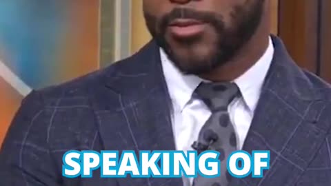 CBS's Nate Burleson felt his second-string NFL status qualified him to talk about how Charlie Kirk,