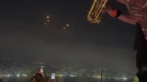 🌌🔥 Iran Israel War | Iranian Missiles Over Lebanon Sky | RCF