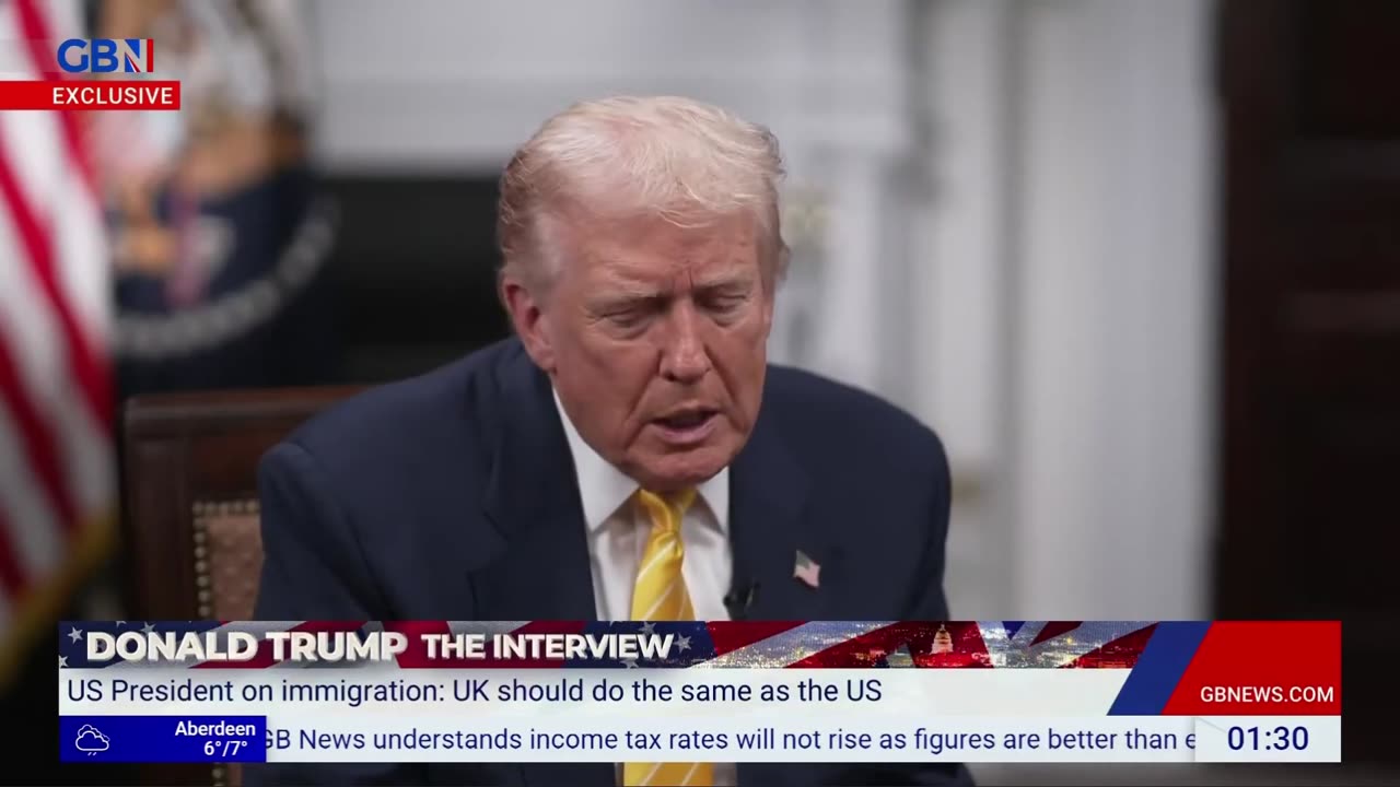Trump has a message for Keir Starmer: “YOU BETTER DO SOMETHING ABOUT IMMIGRATION!