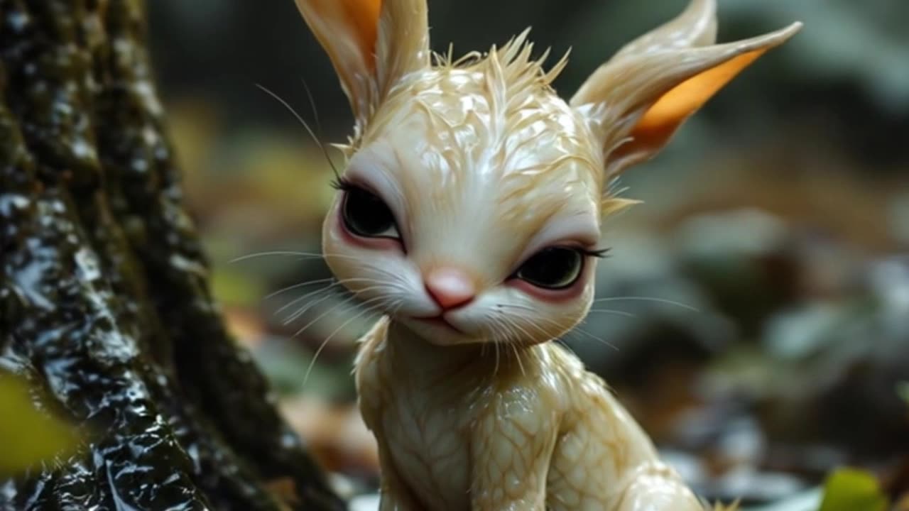 Rabbit with nature 🐰💗