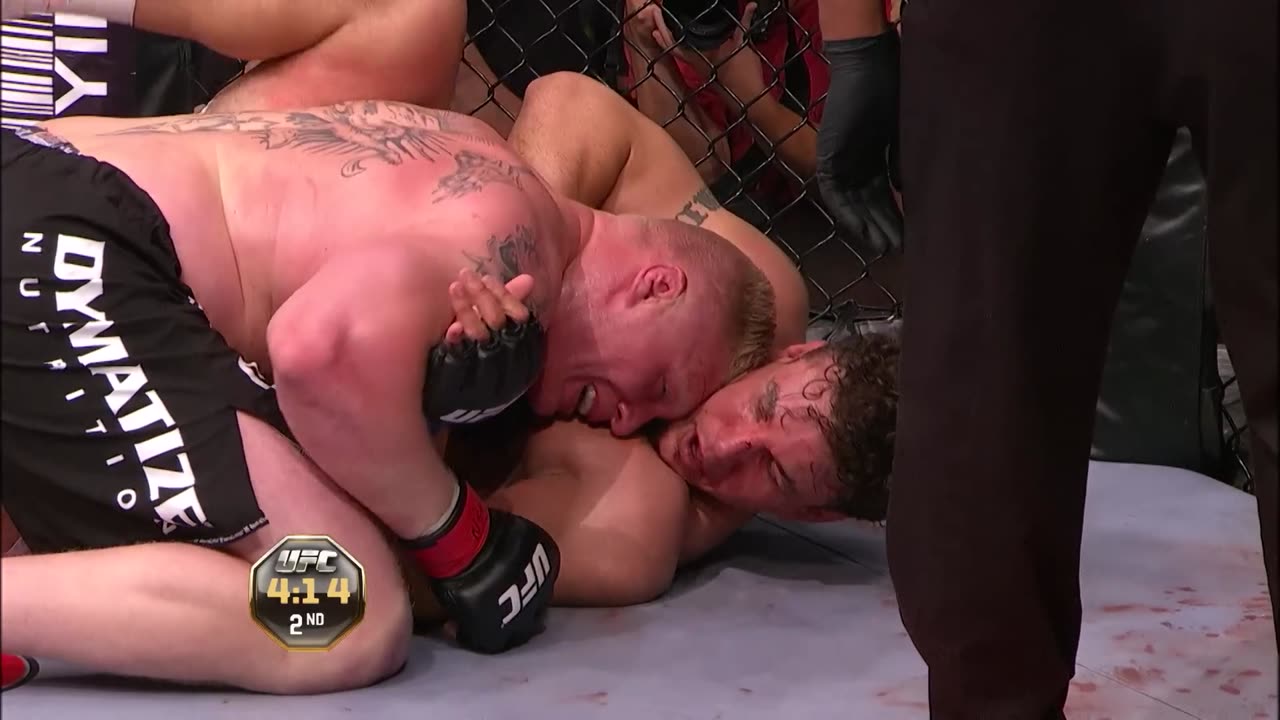 Brock Lesnar vs Frank Mir 2 | FULL FIGHT | UFC Classics