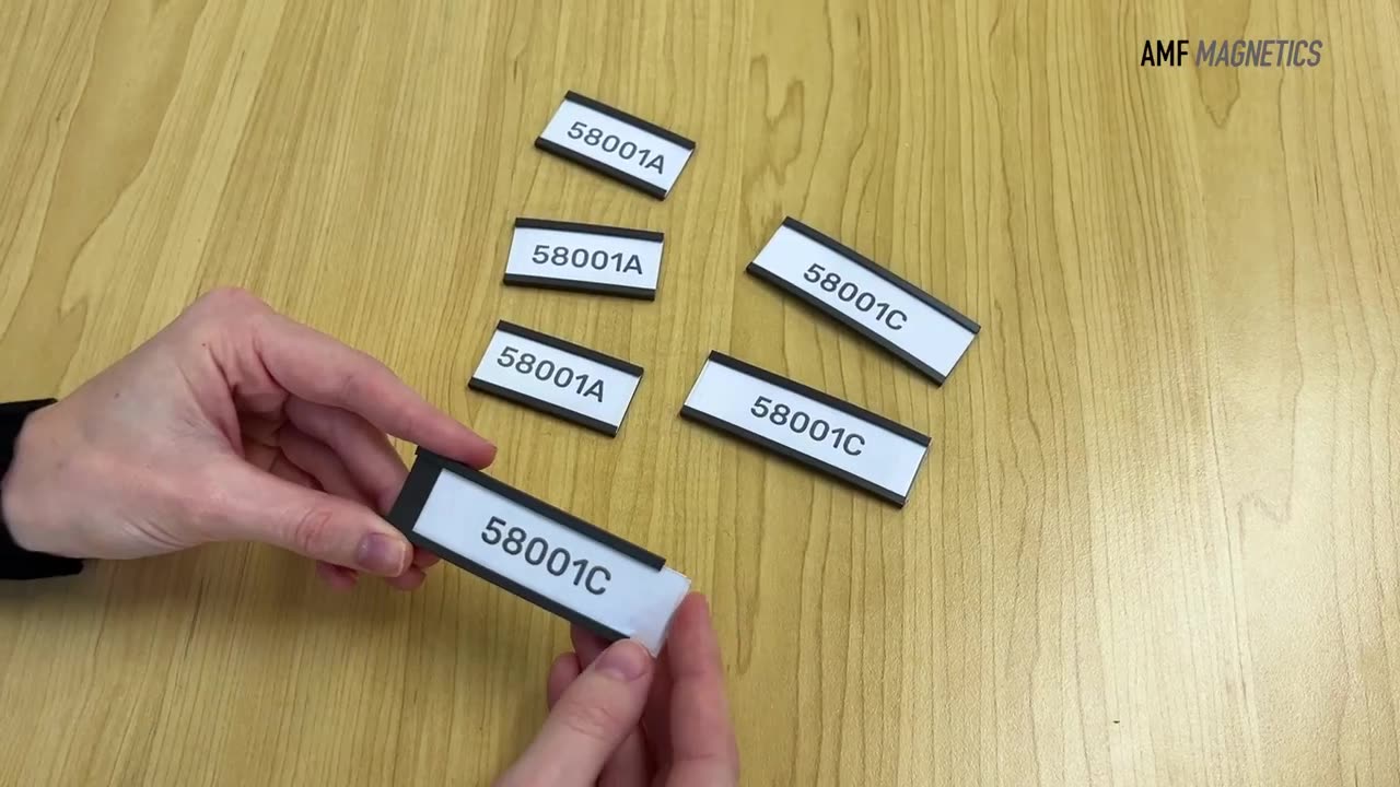 Magnetic Label Holder