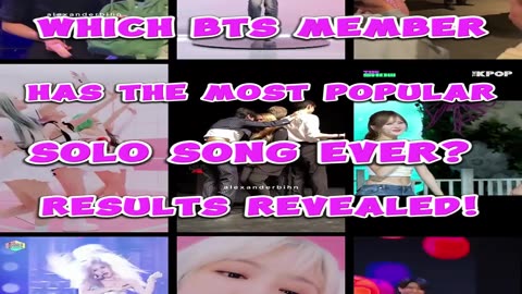 Which BTS Member Has The Most Popular Solo Song Ever? Results Revealed!