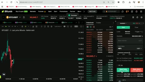 How To Protect A 70X Bitcoin Trade! Straight To The Point In Under 90 Seconds !