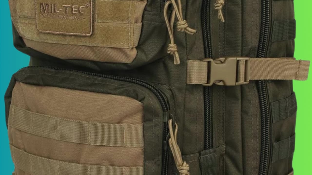 Mil-tec Us Assault Pack-Mochila Tipo Militar Unisexo