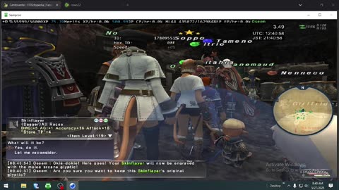 Playing Final Fantasy XI Online