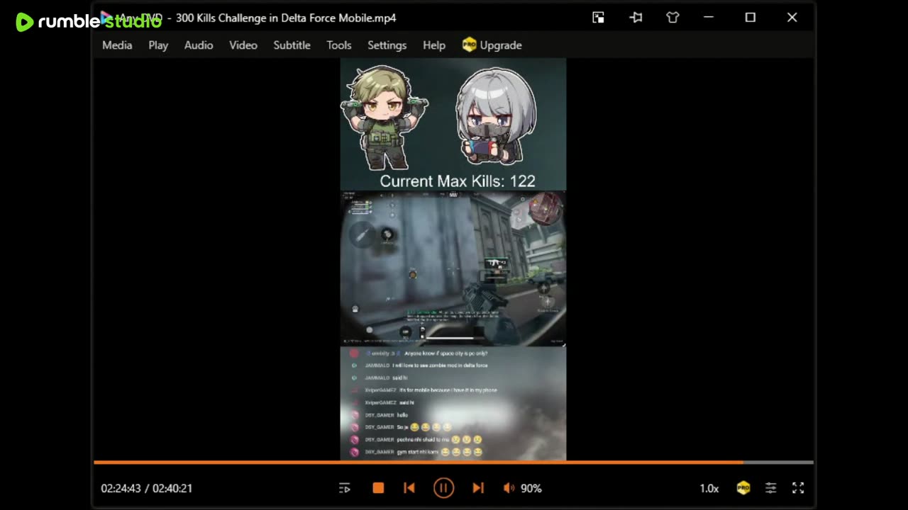 300 Kills Challenge in Delta Force Mobile LIVE