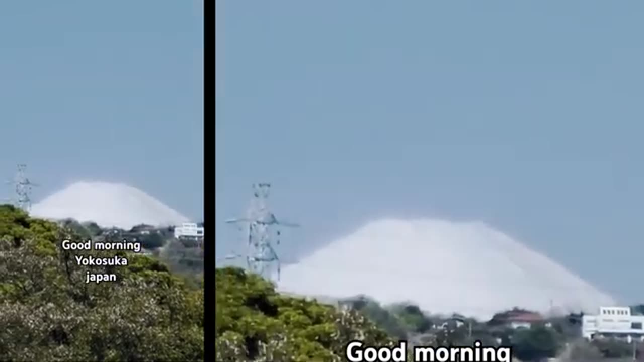 Images incroyables ! Un OVNI a survolé un volcan aux Philippines.