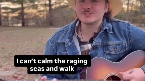 I was told country music fans would rather hear drinking songs than Jesus songs…