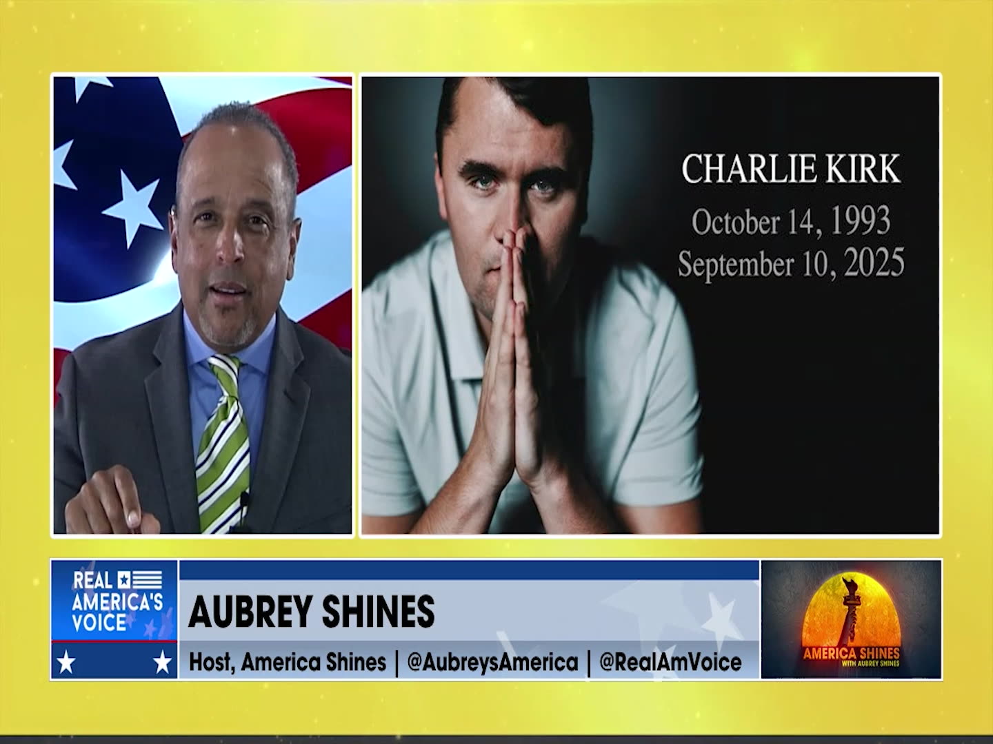 CHARLIE KIRK WILL NEVER BE FORGOTTEN