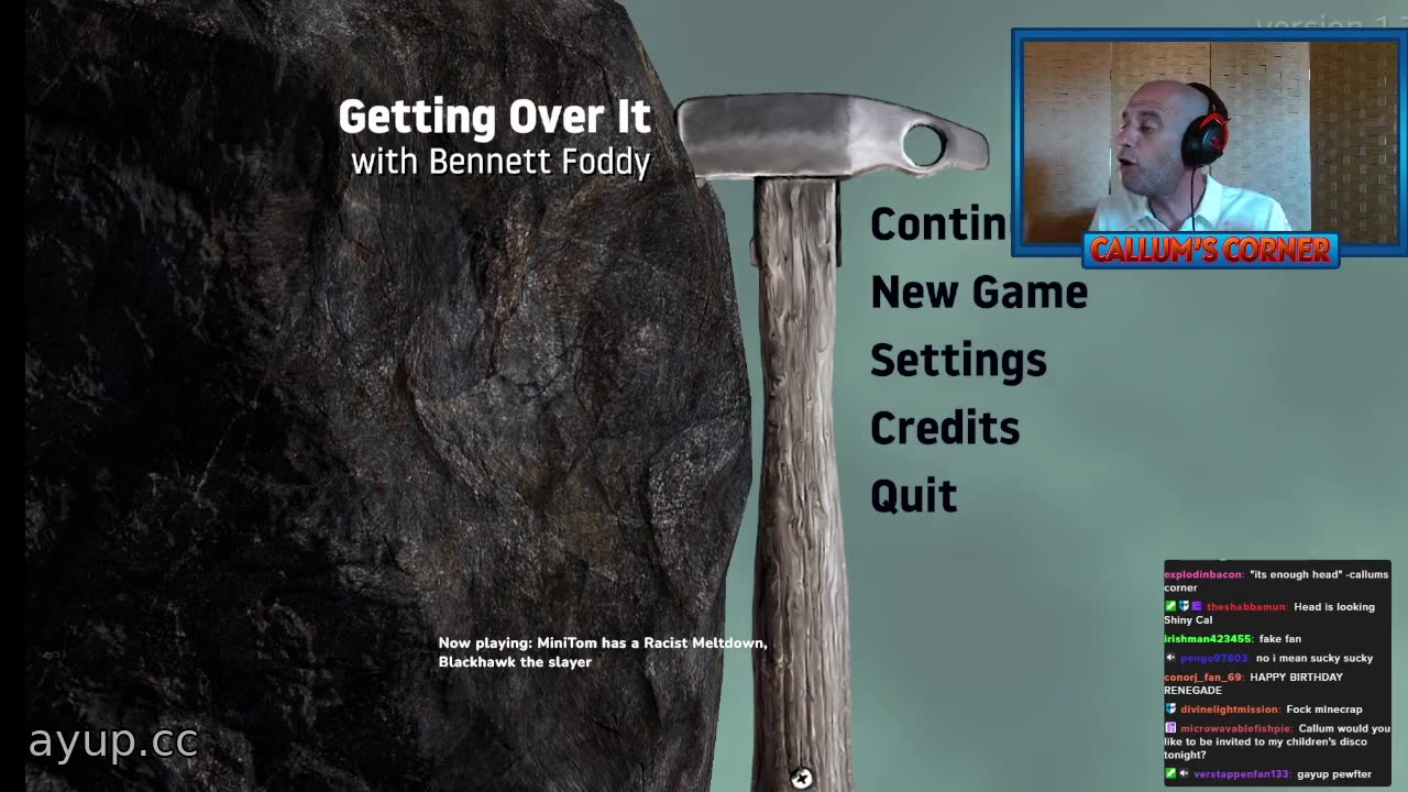 ayupcc - Callum's Corner - 08/07/25 - Getting Over It
