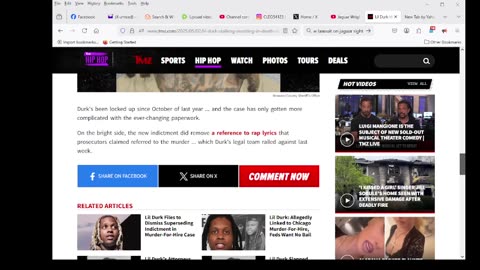 Lil Durk Stalking Death Charge Added To Murder Indictment