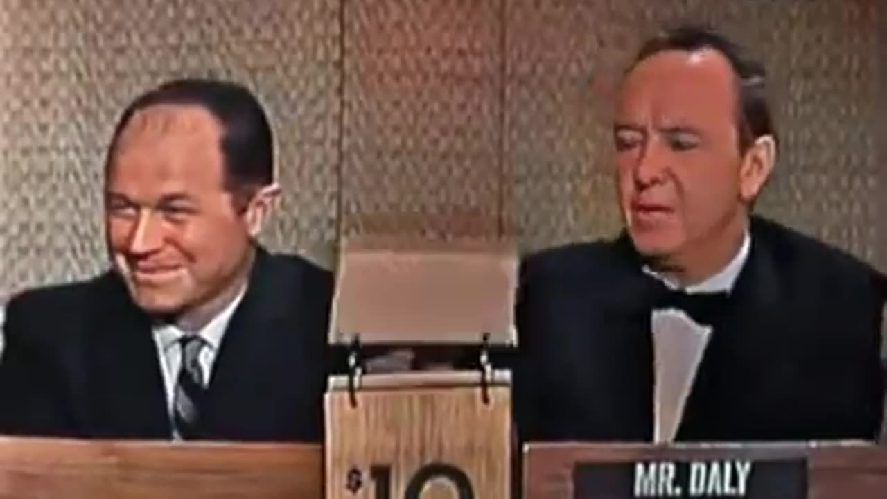 What's My Line? -- Chuck Yeager; Steve Lawrence, 1964 #therightstuff