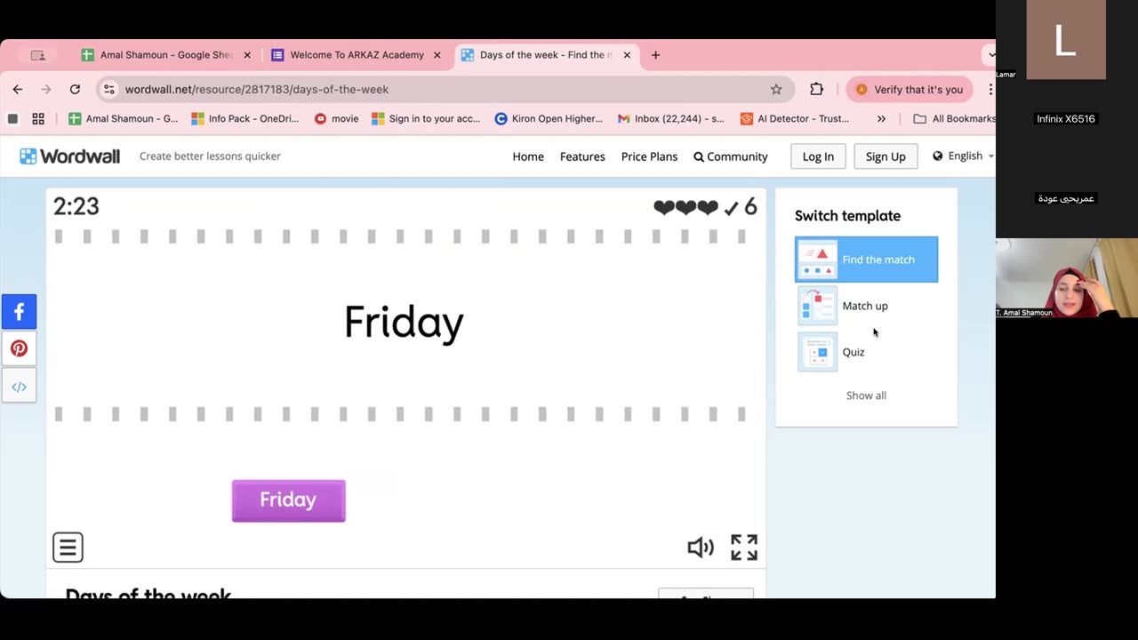 Days and months Class (12) Part (1)