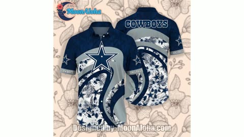 Dallas Cowboys Exotic Hibiscus Tropical Blue Cheap Aloha Shirt