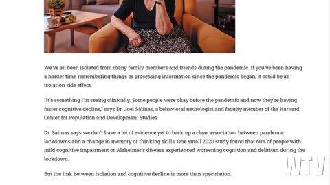 SUBPROJECT 68: What you NEED to know about the ISOLATED MIND