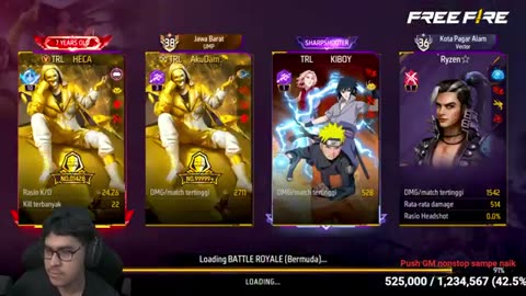 The fun of playing Garena Free Fire Ep46