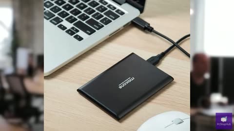 Maxone 1TB Ultra Slim Portable External Hard Drive HDD USB 3.0 Compatible with P