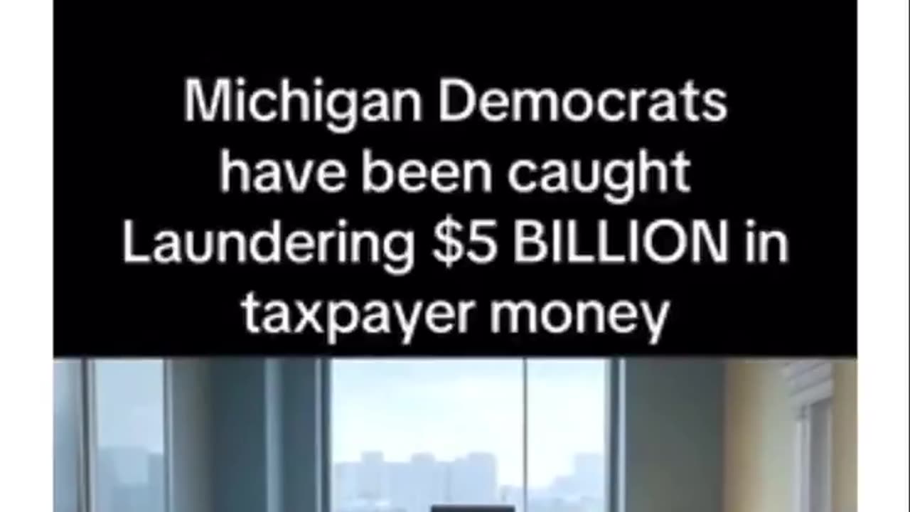 Michigan Democrats have been caught red-handed laundering $5 BILLION in taxpayer dollars.