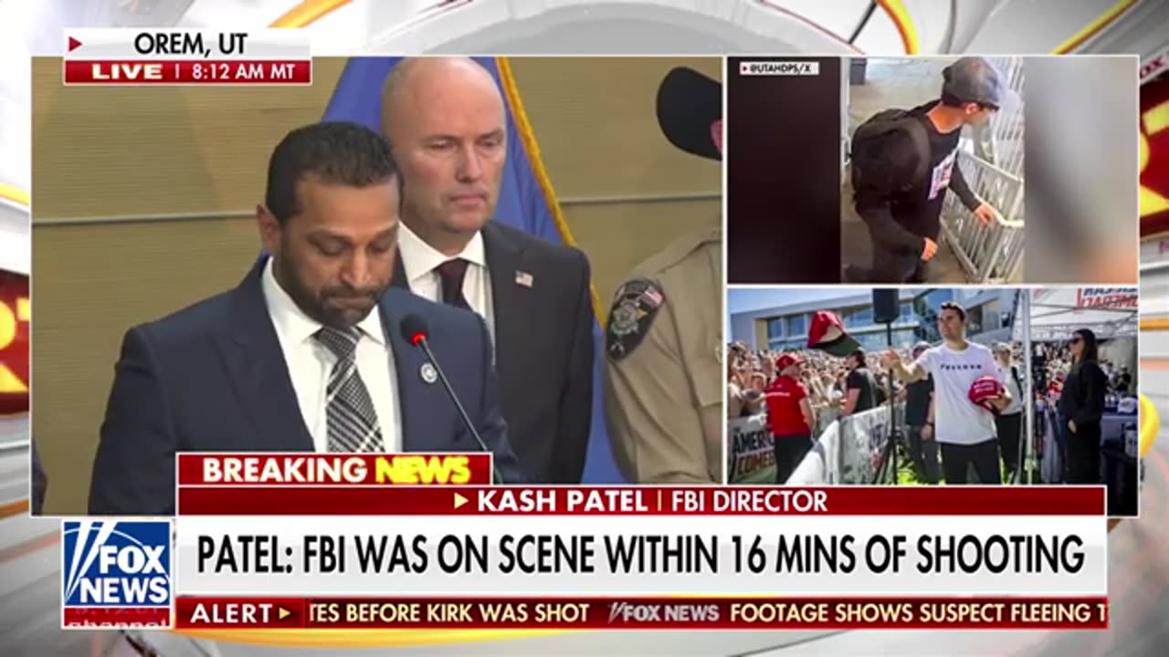 FBI Director Kash Patel: SUSPECT ARRESTED for Charlie Kirk murder