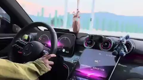Car Driving BY a Girl