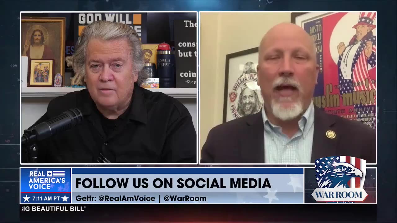 Chip Roy Tells Steve Bannon What Caused Him To Take Plunge And Support Trump's 'Beautiful Bill'