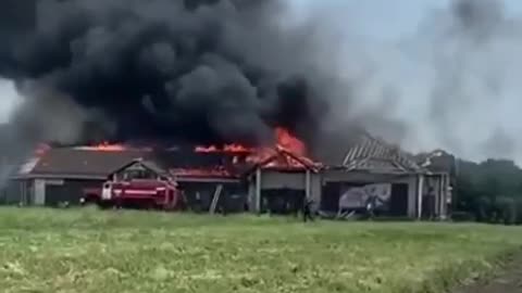 Headquarters of Russia's 155th Brigade in Rylsk Hit By Drones