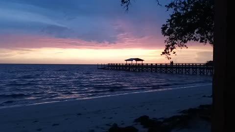 Before hurricane Ian on the Gulf