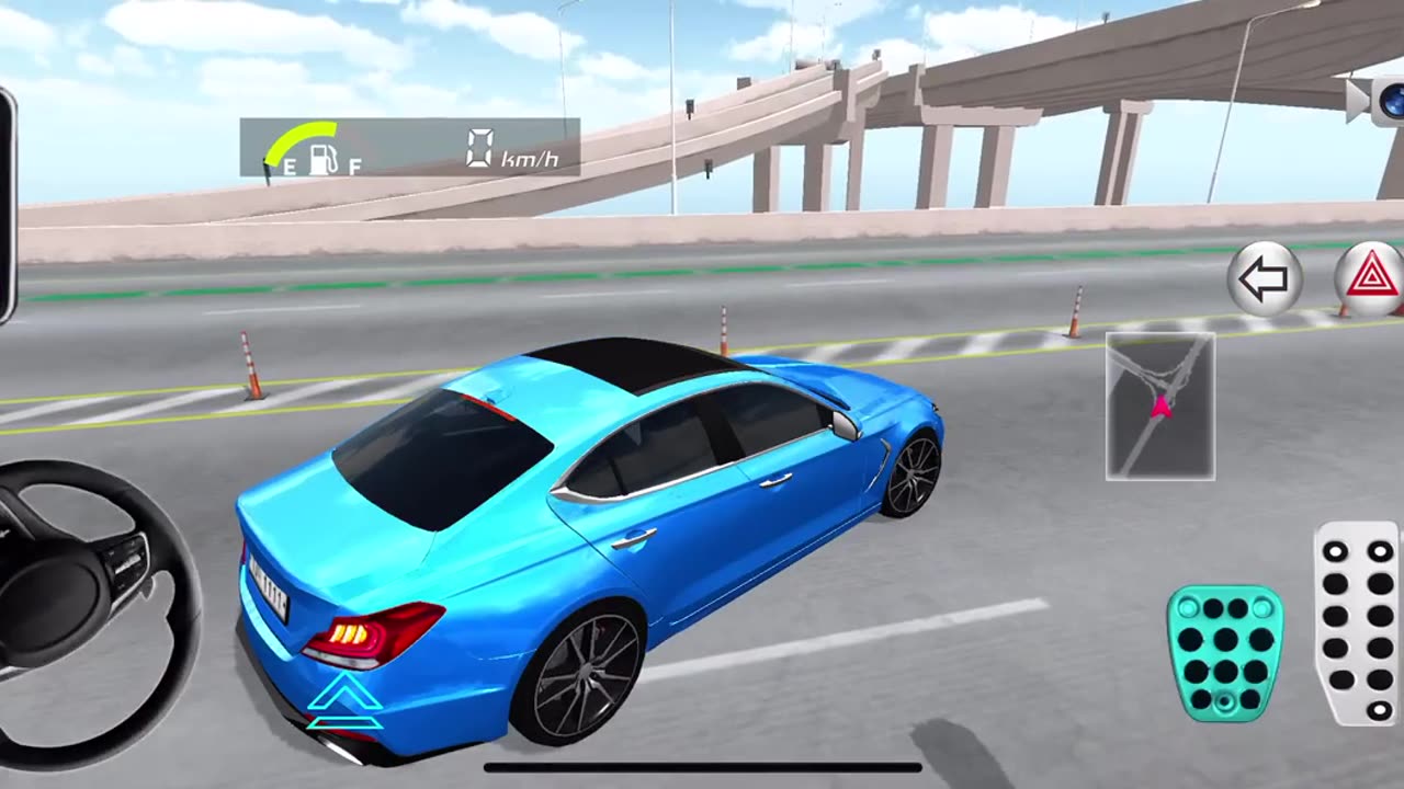 “Master Parking Skills with a Blue G63 — Car Game 3D Simulation”