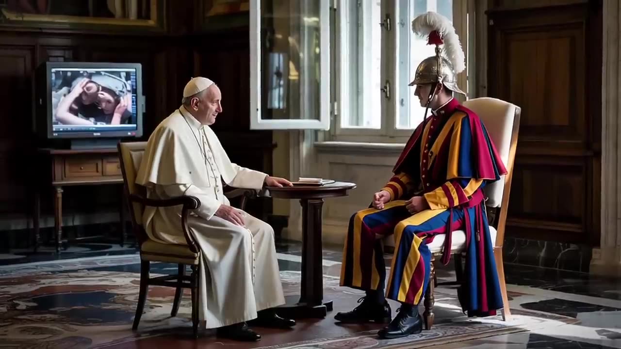 Swiss Guard Broke Protocol at Pope Francis’ Funeral—His Reaction Shook the Entire Vatican