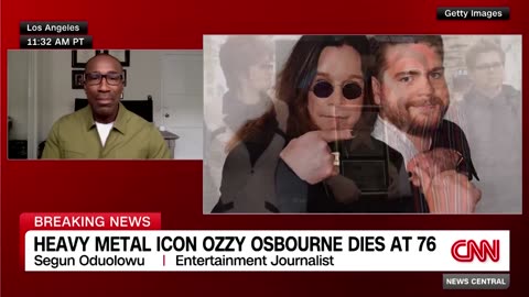 Ozzy Osbourne, Black Sabbath singer and godfather of heavy metal, dead at 76