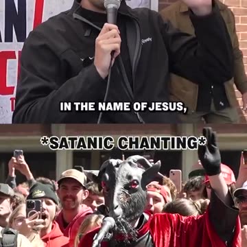 Charlie faces down a Satanist at Illinois State University.