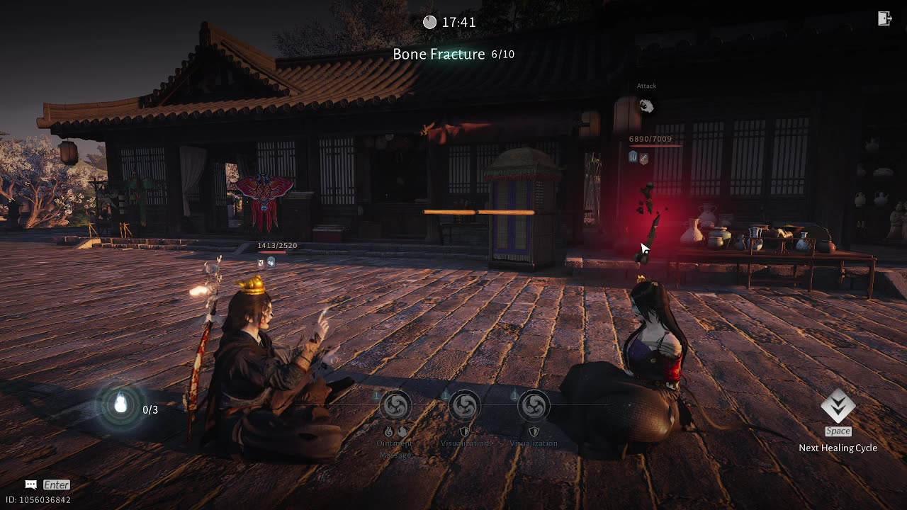 Running around and Doing Town Quests in Where Winds Meet