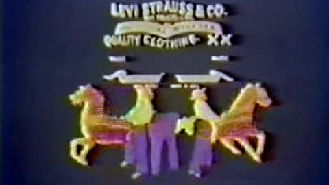 Commercial - Levi's Jeans 1970 psychedelic
