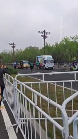 First robot half marathon held in China