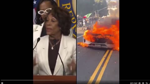 Maxine Waters nói rằng người Mỹ không nên dựa vào con mắt của chính họ,