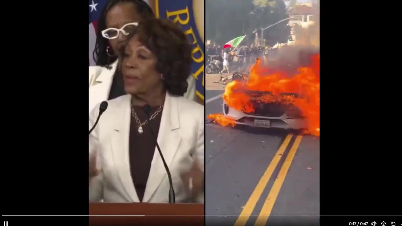 Maxine Waters nói rằng người Mỹ không nên dựa vào con mắt của chính họ,