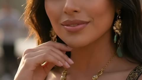 Can you believe this gold set is under $40? It looks royal on everyone! #goldjewelry #fashionfinds