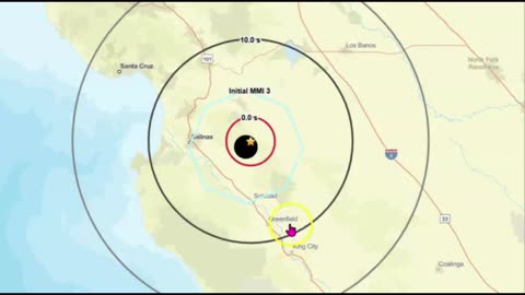 Shake Alert: M 3.7 Near Tres Pinos CA: Felt Reports, Fault Details