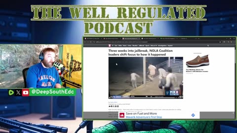 Jail Drama: Escapees, Viral Pleas, and Where’s the National Guard?| The Well Regulated Podcast #16