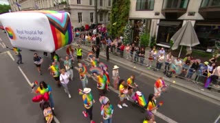 Pride in London Parade 2025: Streets of London Celebrate | UK | Amaravati Today World News LIVE
