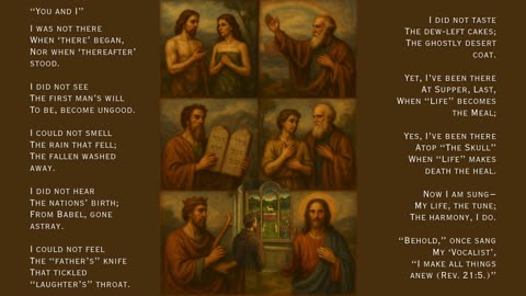 "You and I" by John Milton Hinkle, II -- OneWarriorPoet