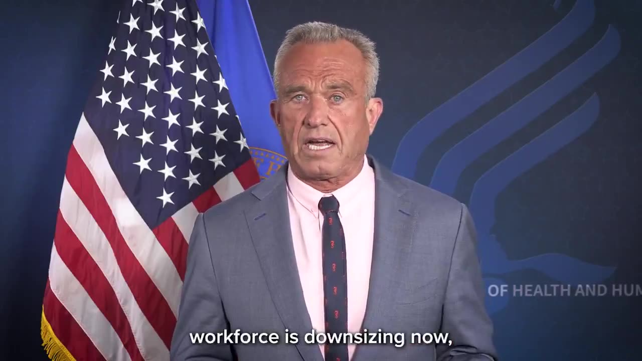 HHS is being reduced down to 15 divisions and will eliminate 20,000 positions