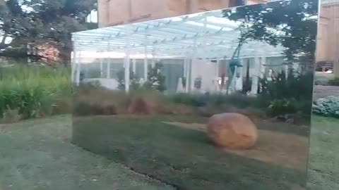 Sydney art gallery's new reflective artwork by Lee Ufan is notable given recent events in Utah