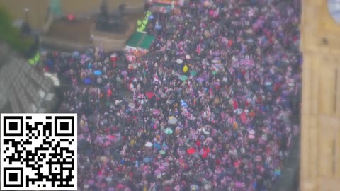 RAISE YOUR COLOURS! Freedom of Speech March Highlights Lead by Tommy Robinson