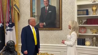 🚨🔥Wow. Ambassador and Chief of Protocol Monica Crowley to President Trump after being sworn in:
